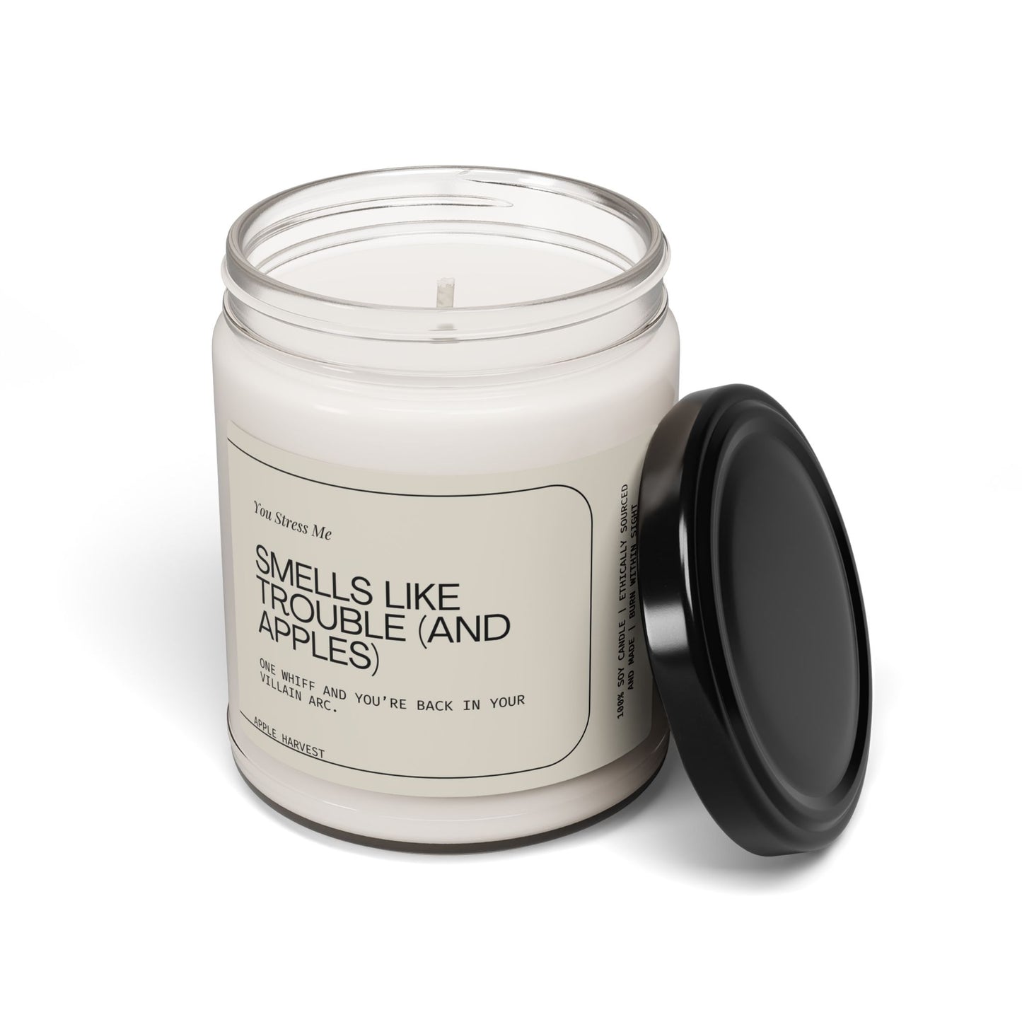 Petty, Cozy, and Scented – 9oz Soy Candle