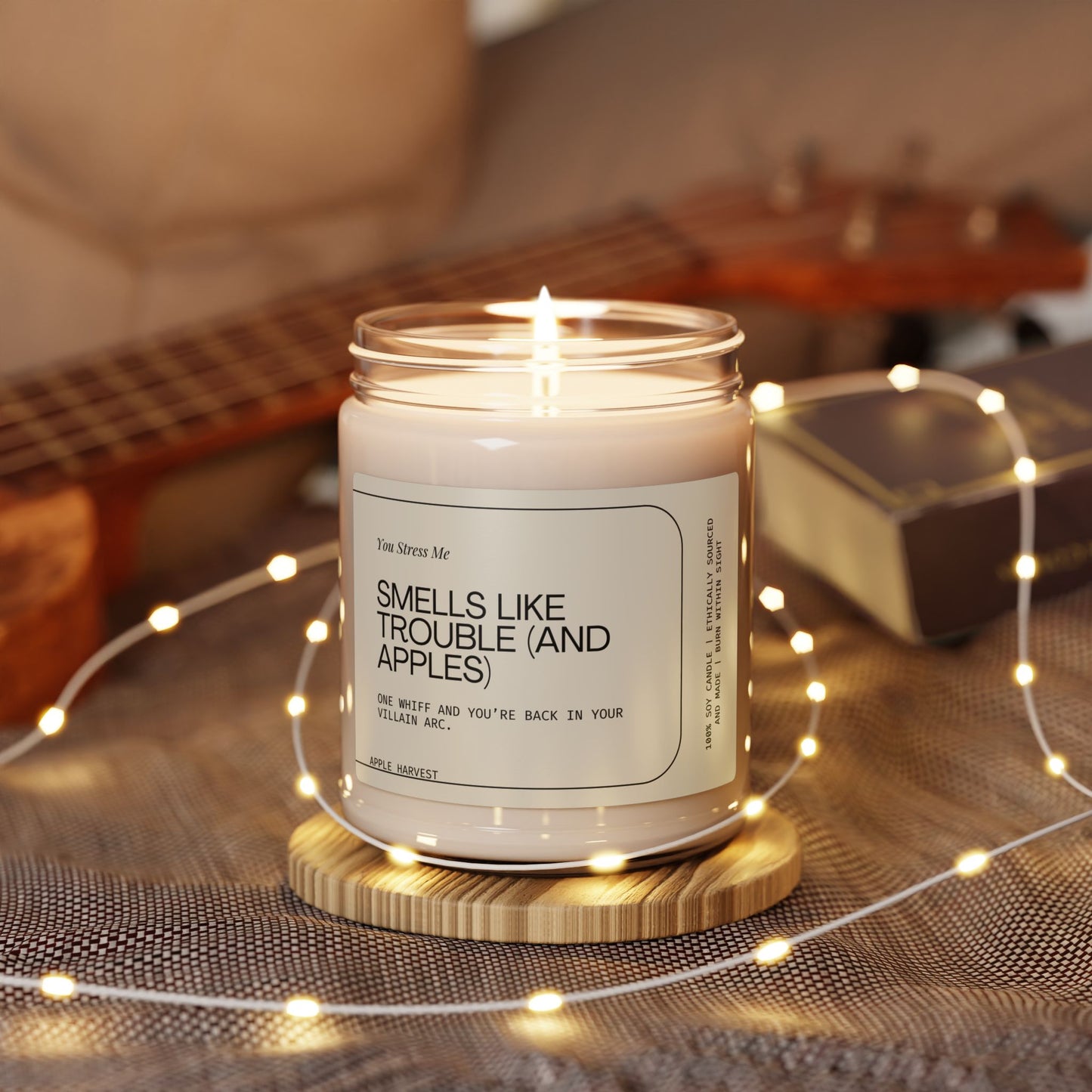 Petty, Cozy, and Scented – 9oz Soy Candle