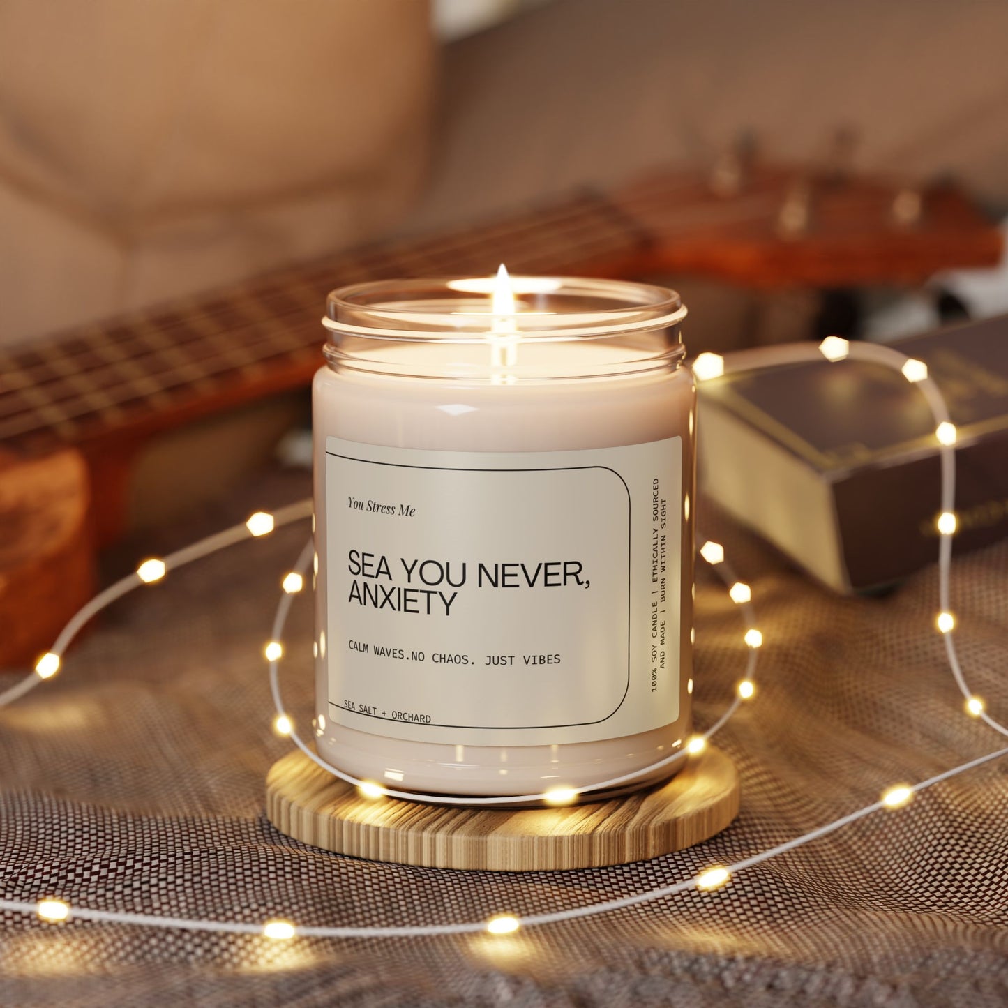 Petty, Cozy, and Scented – 9oz Soy Candle